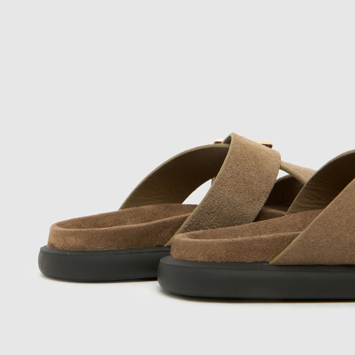 schuh Tear Suede Footbed in Taupe schuh Tear Suede Footbed 7