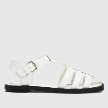 schuh white luella fisherman sandals schuh white luella fisherman sandals