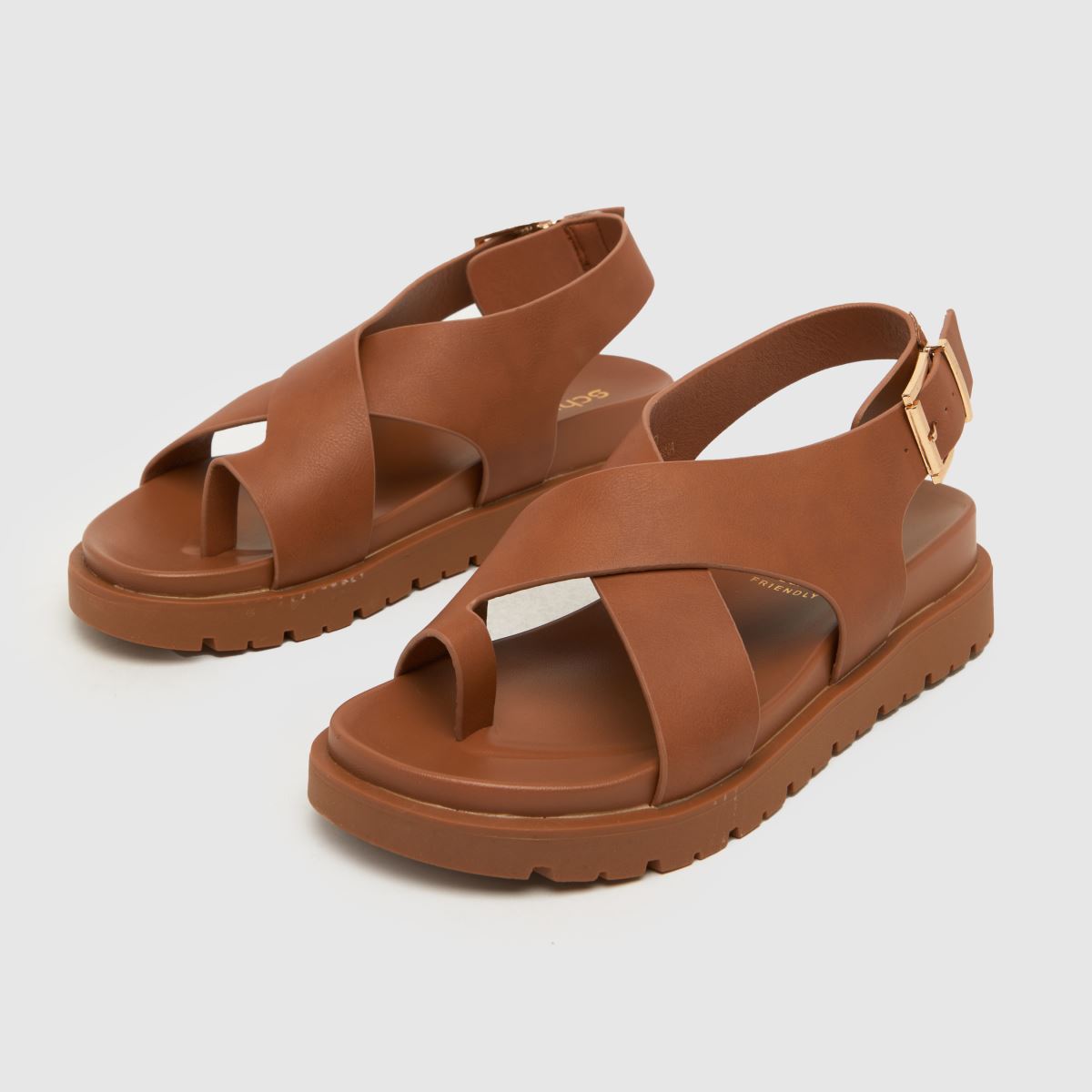 サンダル・ミュール CHURCHS Women Sandals DX01149HV F0AXO BROWN Womens Tan schuh Thora Sandals | schuh