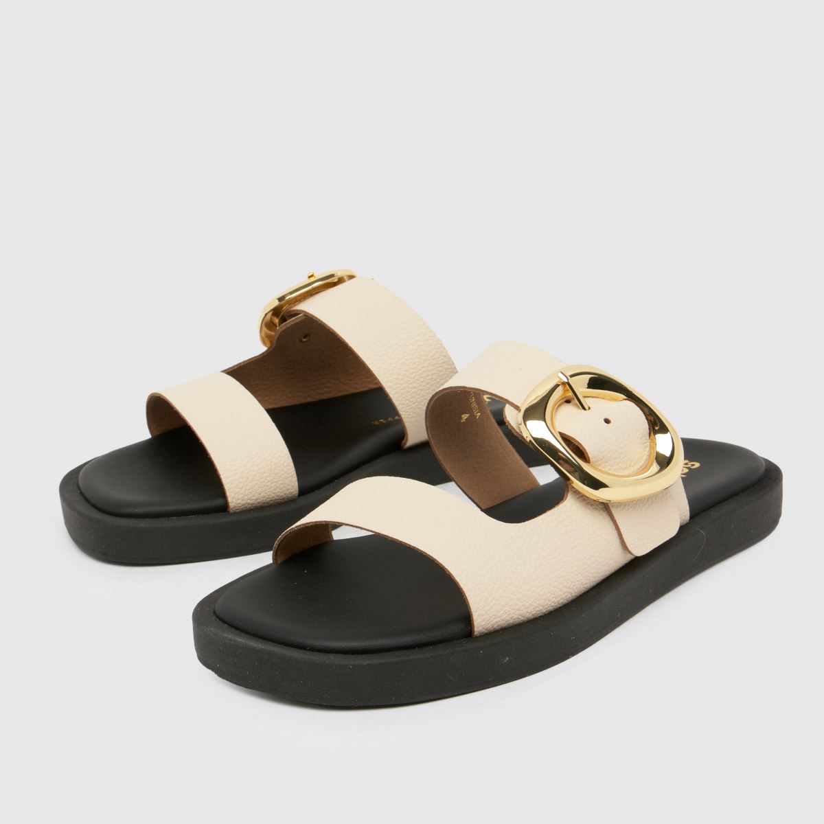 schuh Teela Buckle Footwear in Off-White schuh Teela Buckle Footwear 4