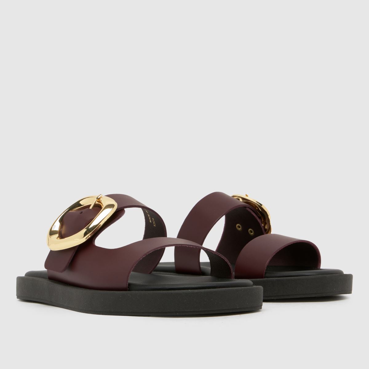 schuh Teela Buckle Footwear in Burgundy schuh Teela Buckle Footwear 8