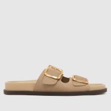 schuh Tylee Suede Buckle Footbed,1 of 4