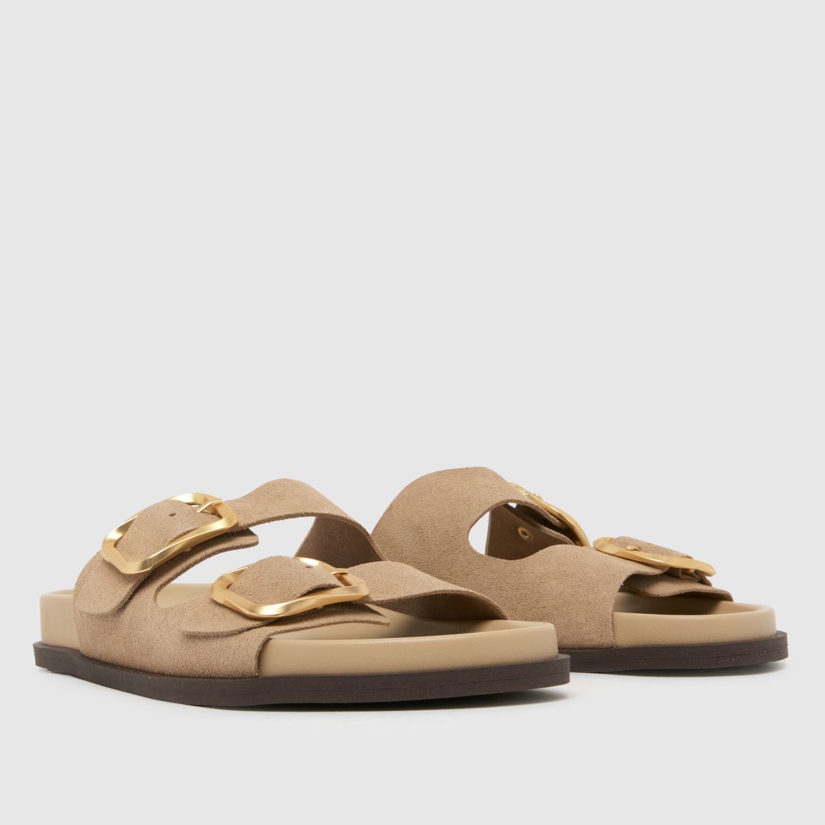Damen schuh Beige Tylee Buckle Footbed Sandalen schuh Tylee Buckle Footbed 3