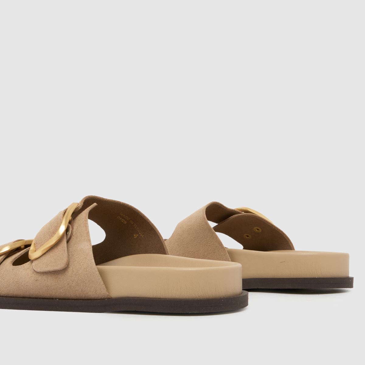 Damen schuh Beige Tylee Buckle Footbed Sandalen schuh Tylee Buckle Footbed 7