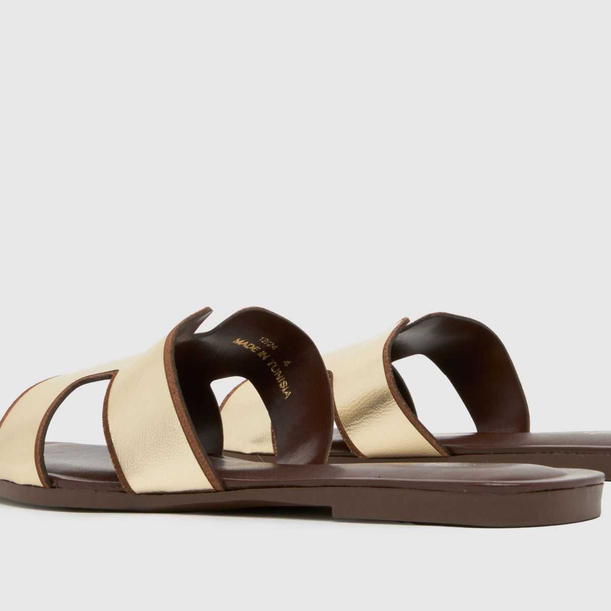schuh Tandra Mule in Gold schuh Tandra Mule 7