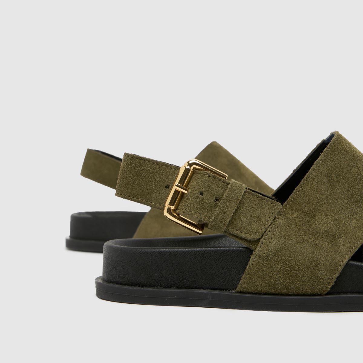 schuh Tamsyn Toe Post in Dark Green schuh Tamsyn Toe Post 4