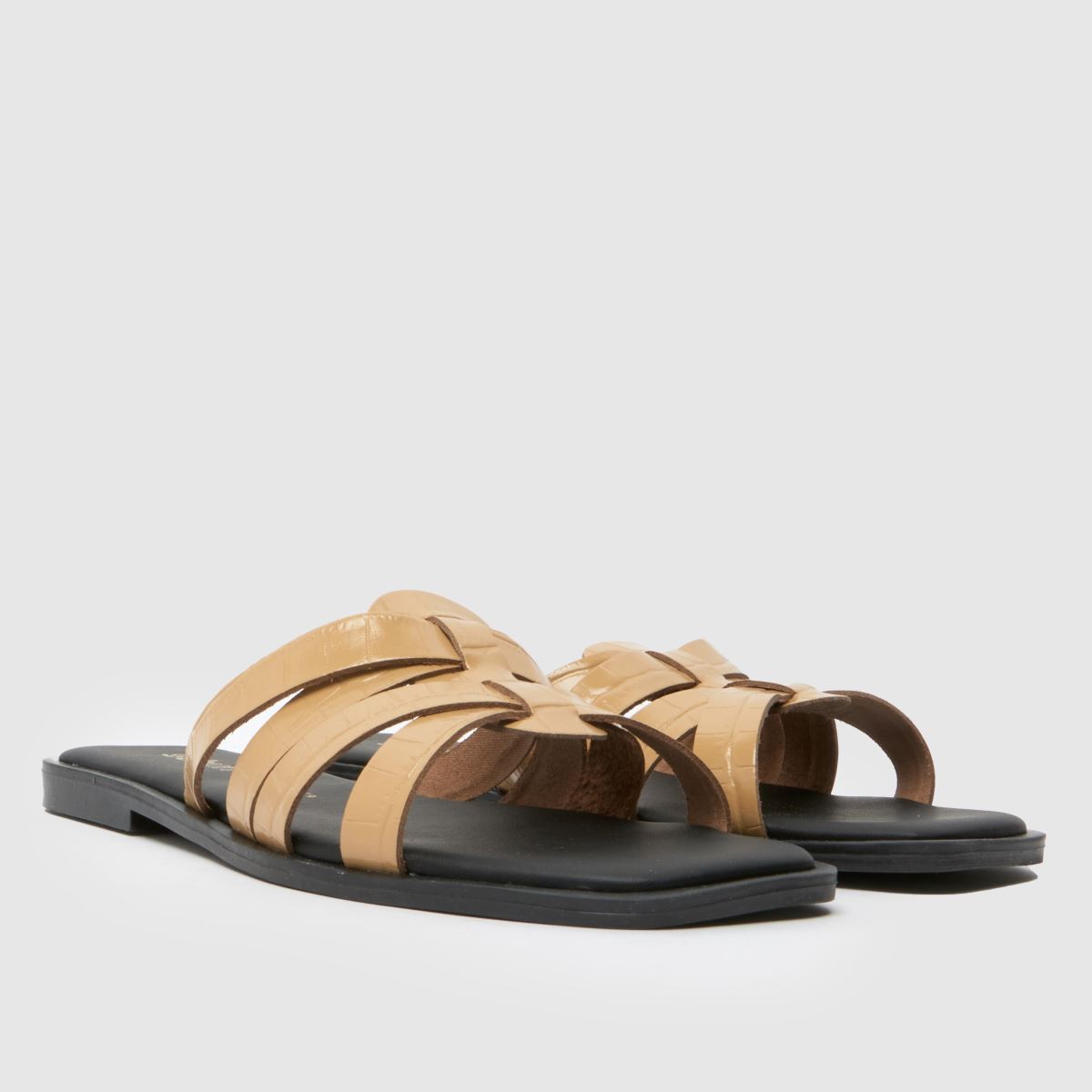 Womens Off-White schuh Tallie Croc Mule Flat Sandals | schuh