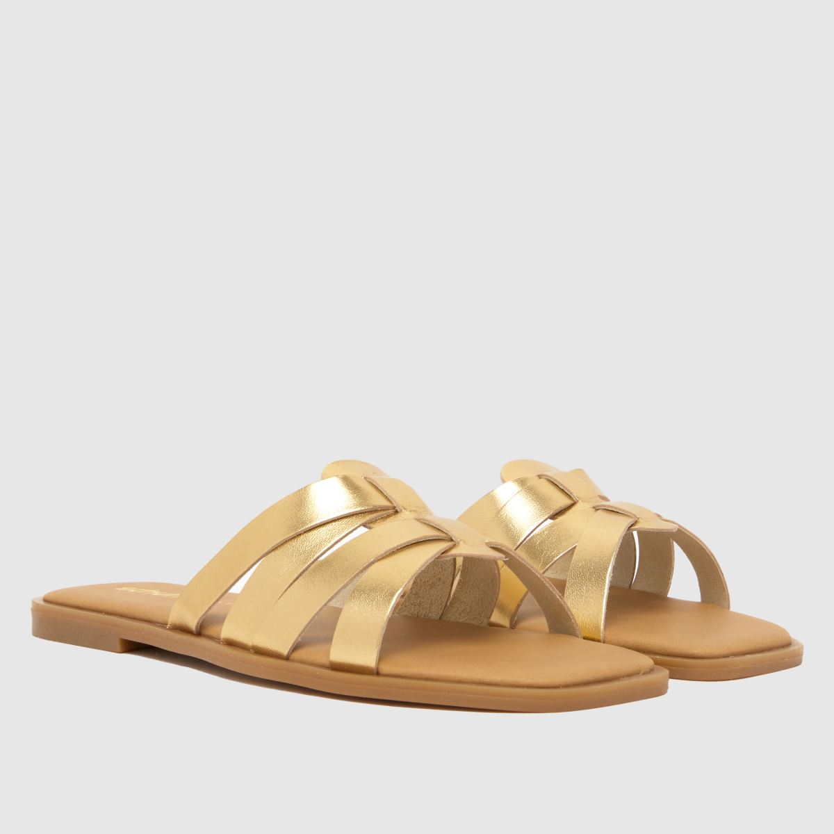 schuh Tallie Mule in Gold schuh Tallie Mule 3