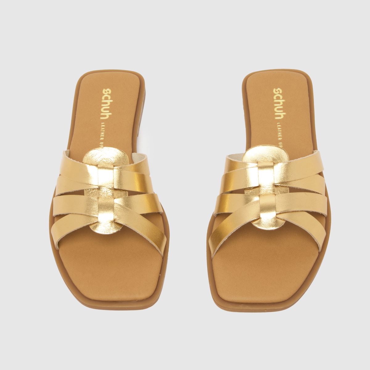 schuh Tallie Mule in Gold schuh Tallie Mule 7