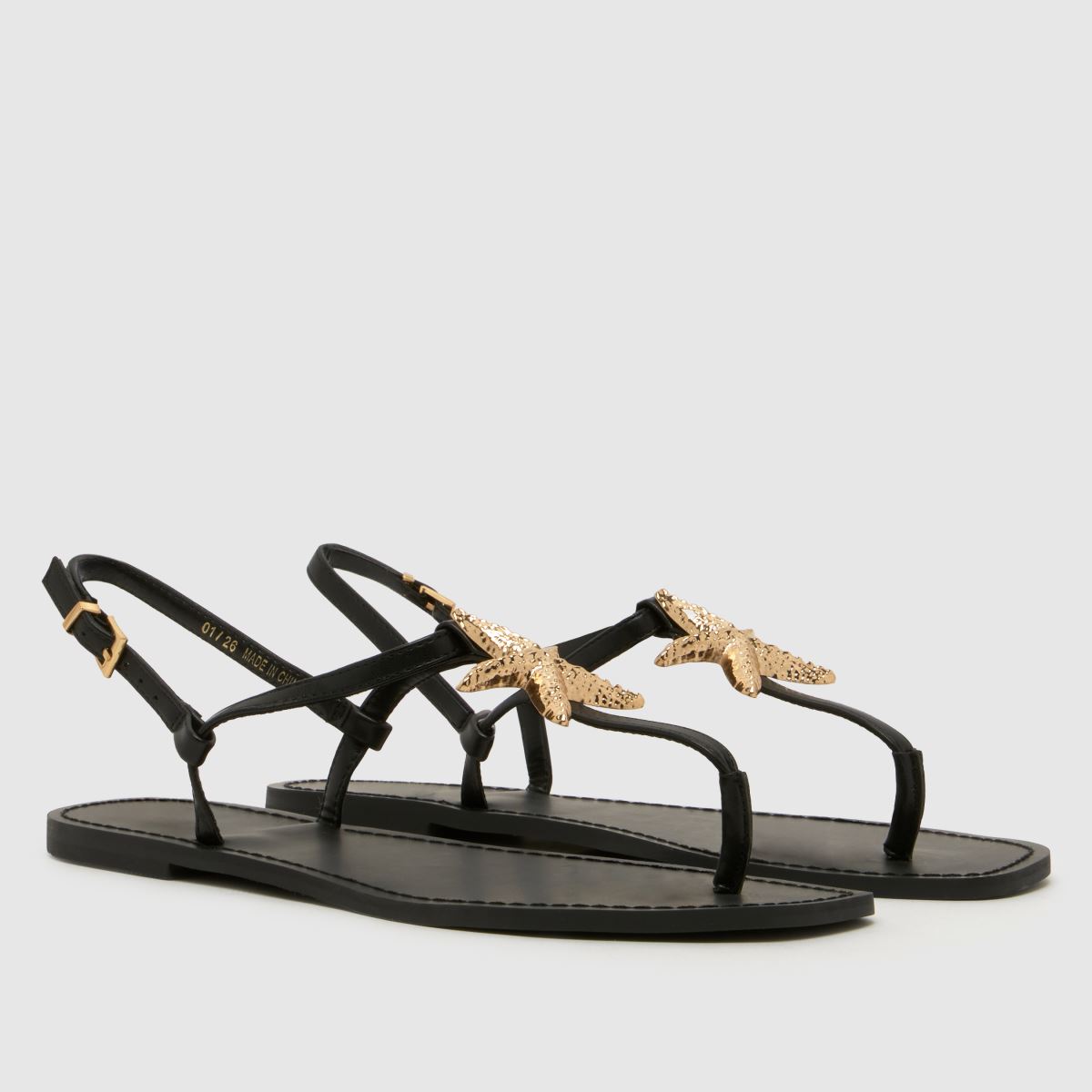 Damen schuh Schwarz Tove Shell Sandalen schuh Tove Shell 3