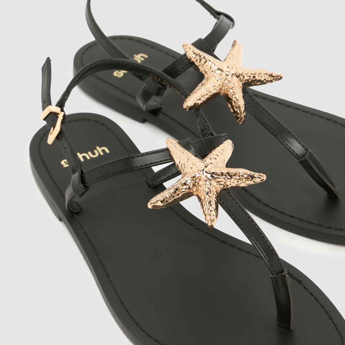 Damen schuh Schwarz Tove Shell Sandalen schuh Tove Shell 4