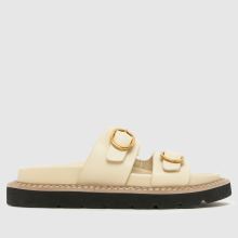 schuh Thursday Chunky Footbed in Off-White schuh Thursday Chunky Footbed,1 of 4