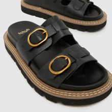 schuh Thursday Chunky Footbed in Black schuh Thursday Chunky Footbed,3 of 4