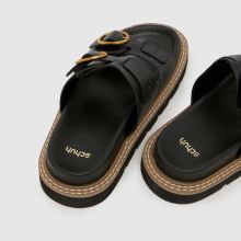 schuh Thursday Chunky Footbed in Black schuh Thursday Chunky Footbed,4 of 4