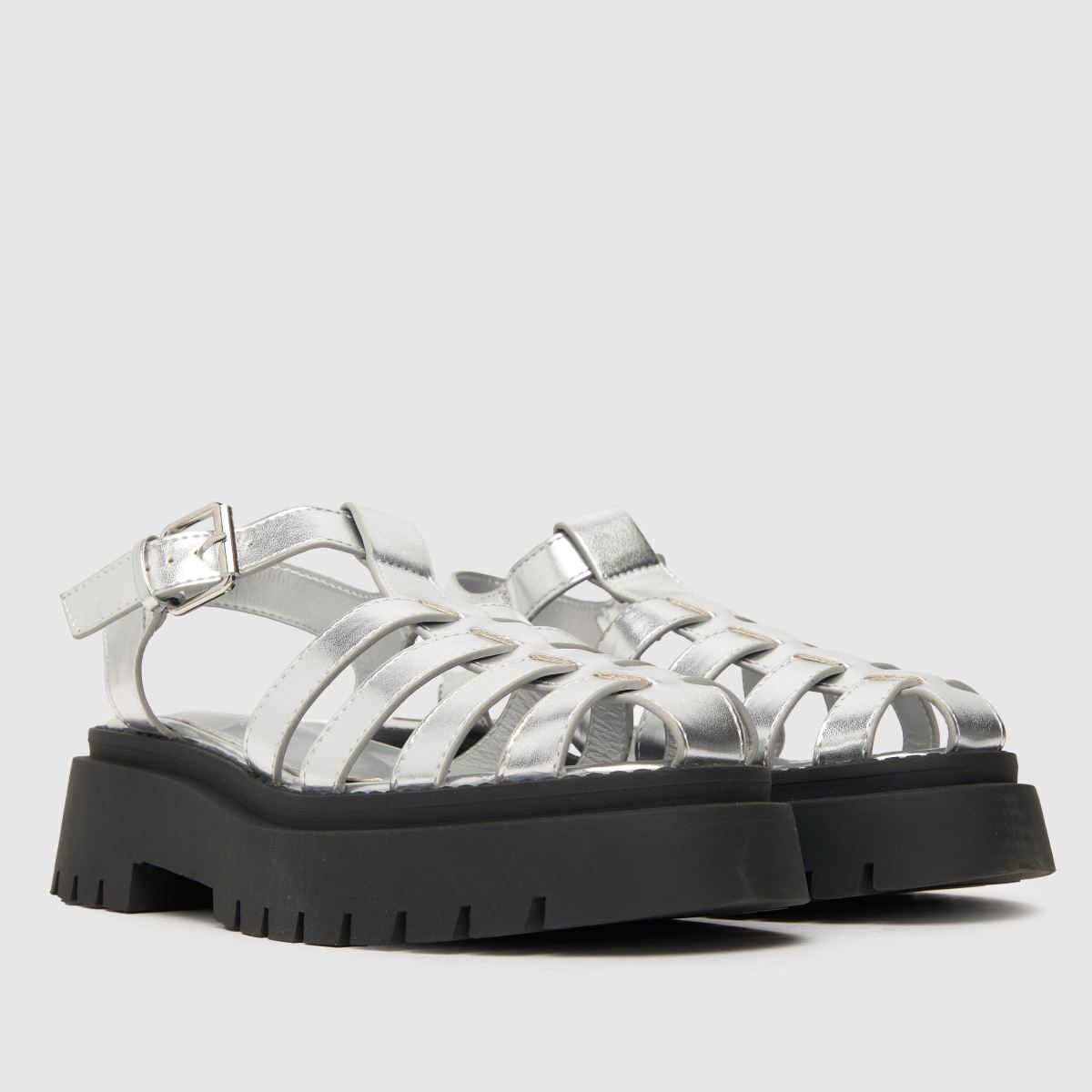 womens-silver-schuh-taryn-chunky-fisherman-sandals-schuh