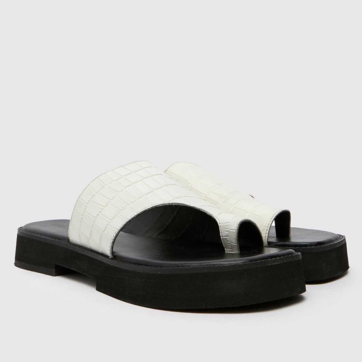 schuh Tori Mule in White schuh Tori Mule 8
