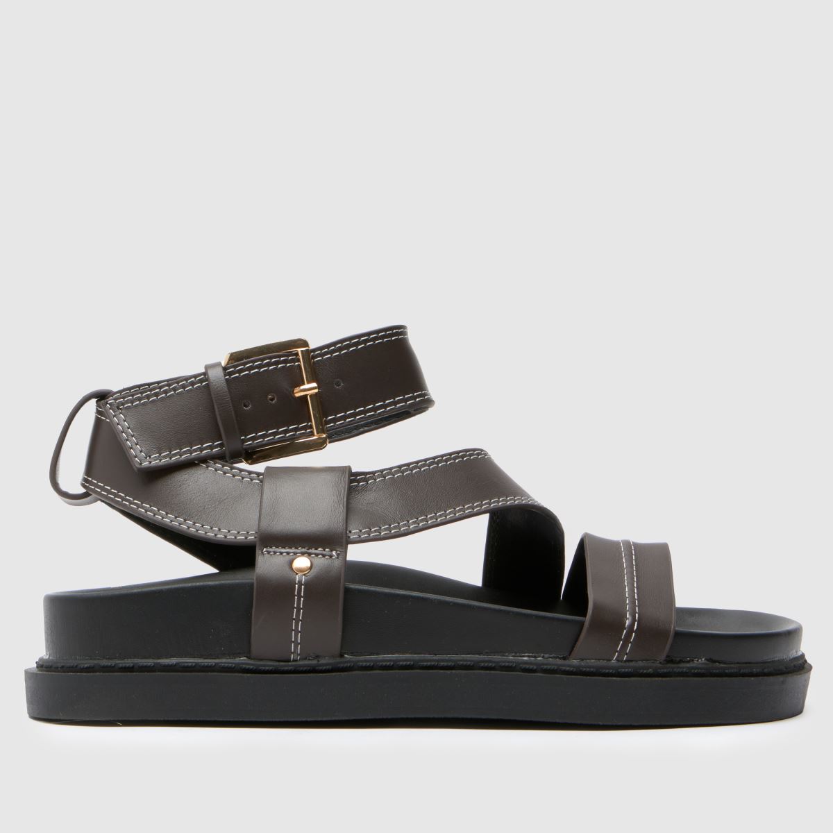 schuh Toya Leather Chunky Strap 