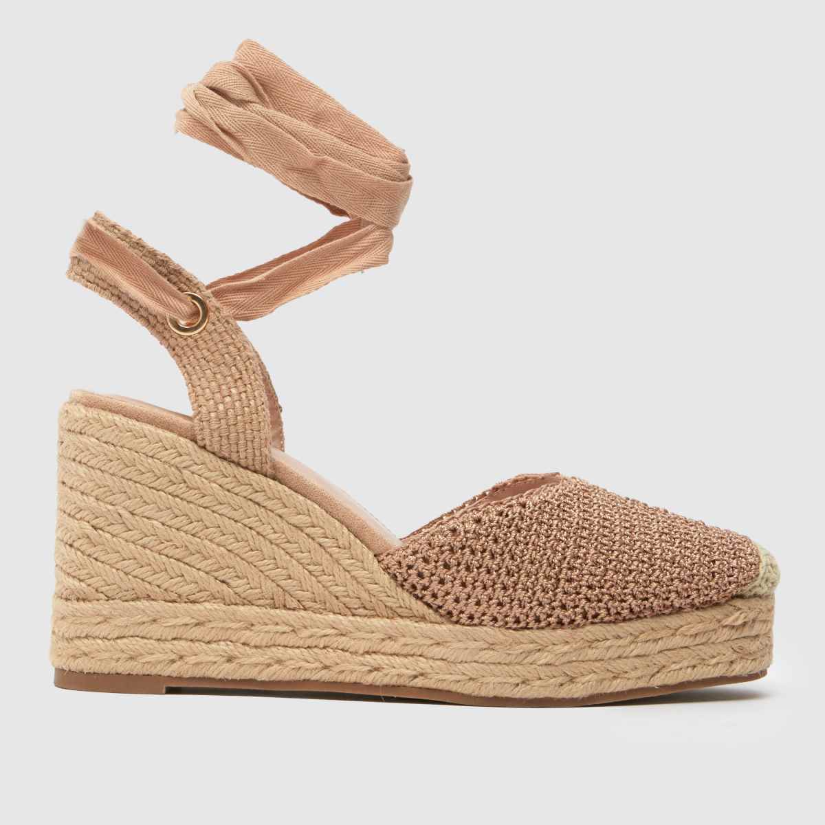 schuh Velma Tie Wedge Espadrille 