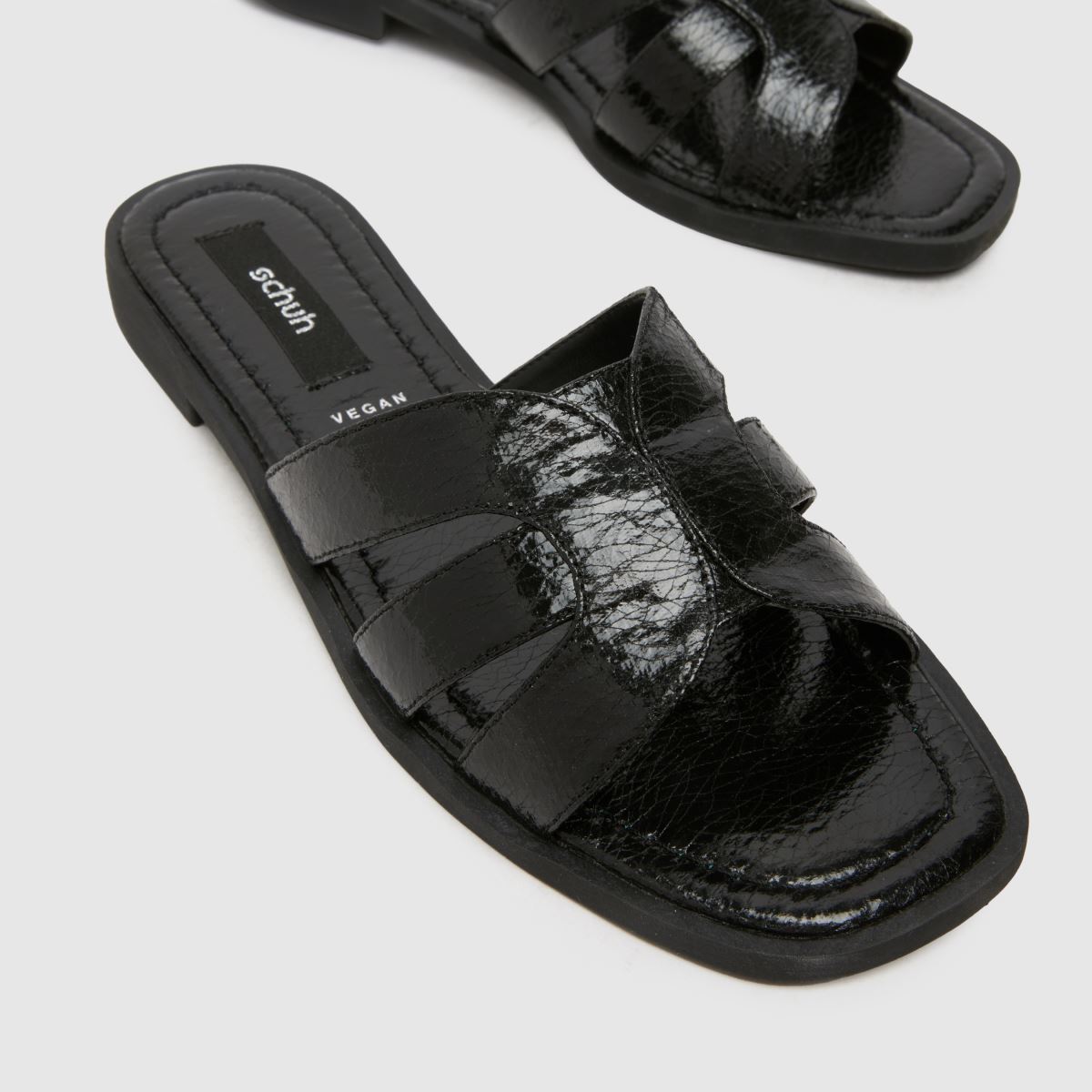 schuh Trisha Mule in Black schuh Trisha Mule 4