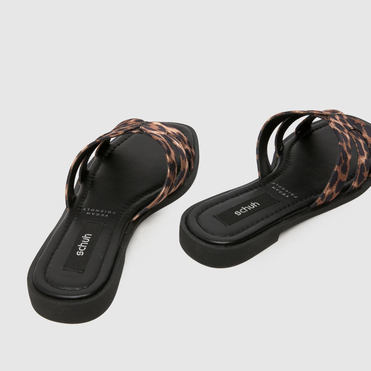 schuh Trisha Mule in Black & Brown schuh Trisha Mule 7