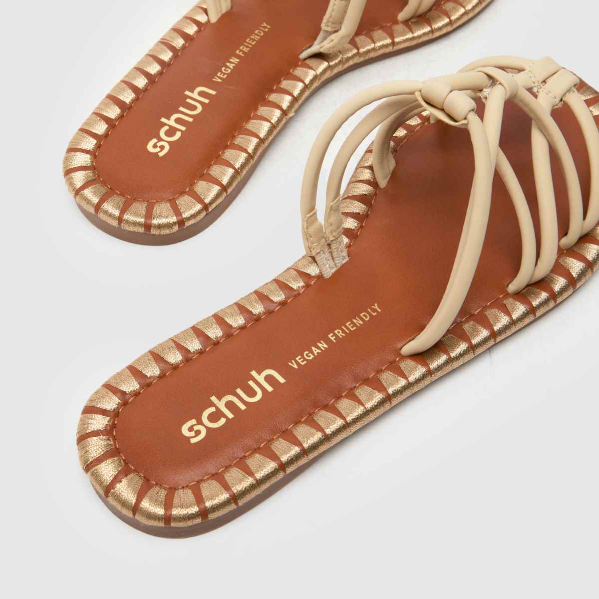 schuh Tevin Strappy Mule in Natural schuh Tevin Strappy Mule 7