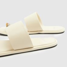 schuh Thyme Metal Toe Loop in White schuh Thyme Metal Toe Loop,4 of 4