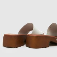 schuh Verity Leather Clog in White schuh Verity Leather Clog,4 of 4