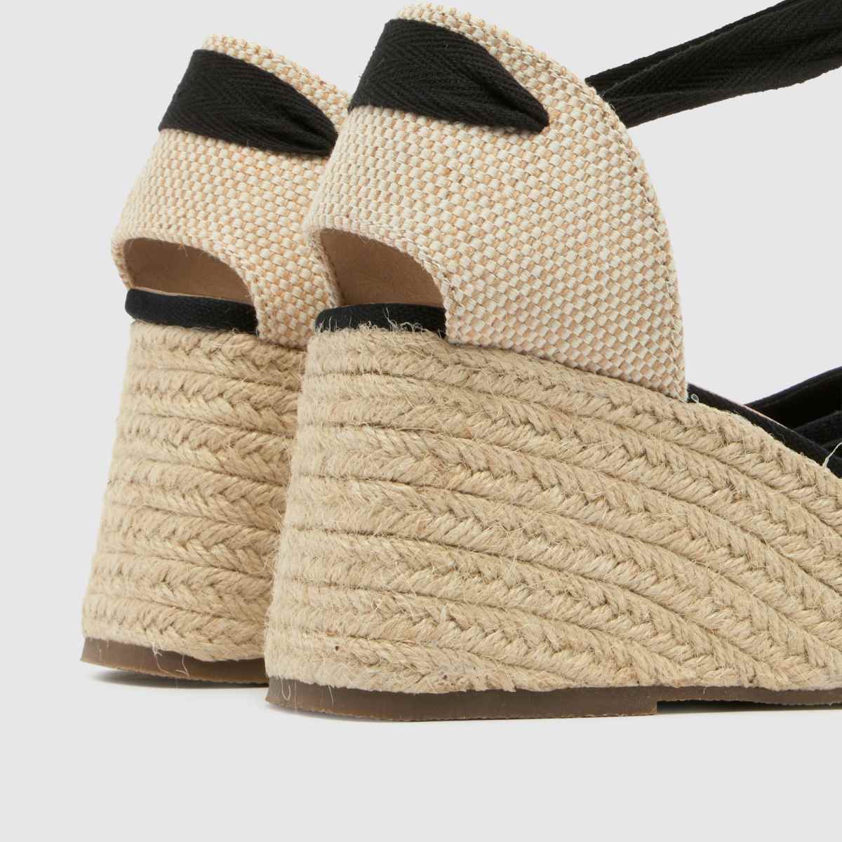 schuh Wide Fit Veronica Espadrille in Black schuh Veronica Espadrille 7