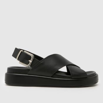 schuh Schwarz Tennessee Leather Damen Sandalen