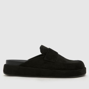 schuh Schwarz Tiramisu Closed Toe Mule Damen Sandalen
