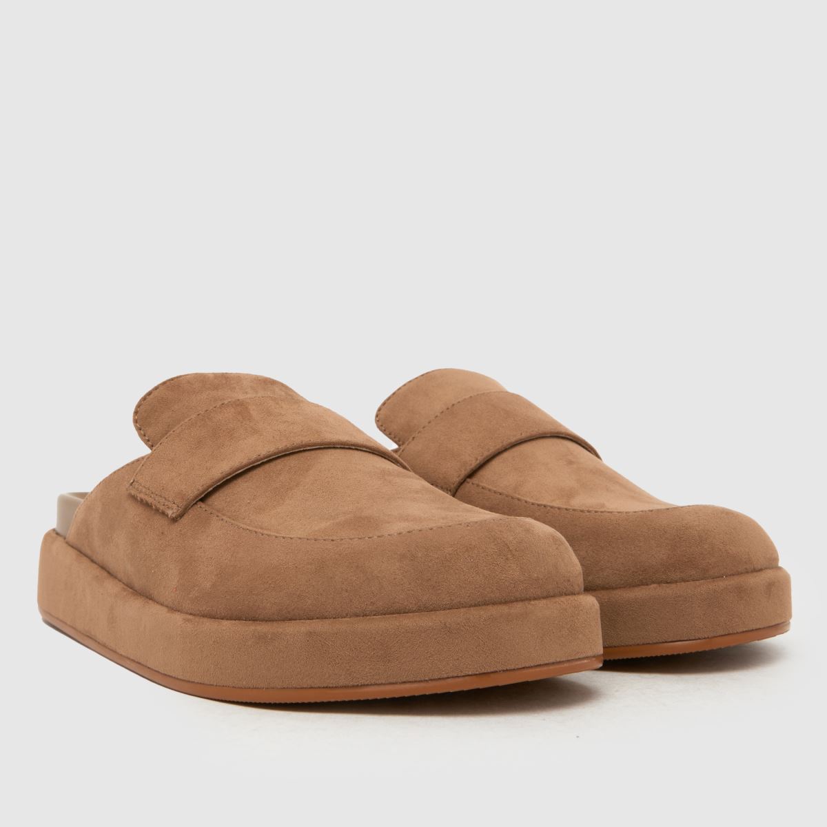 schuh Tiramisu Closed Toe Mule in Taupe schuh Tiramisu Closed Toe Mule 8