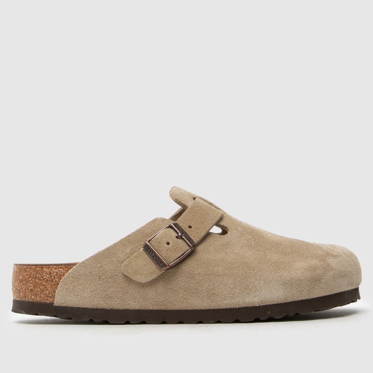 BIRKENSTOCK Boston Clog Sandals in Taupe