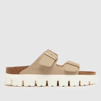 BIRKENSTOCK Natural Arizona Papillio Chunky Womens Sandals