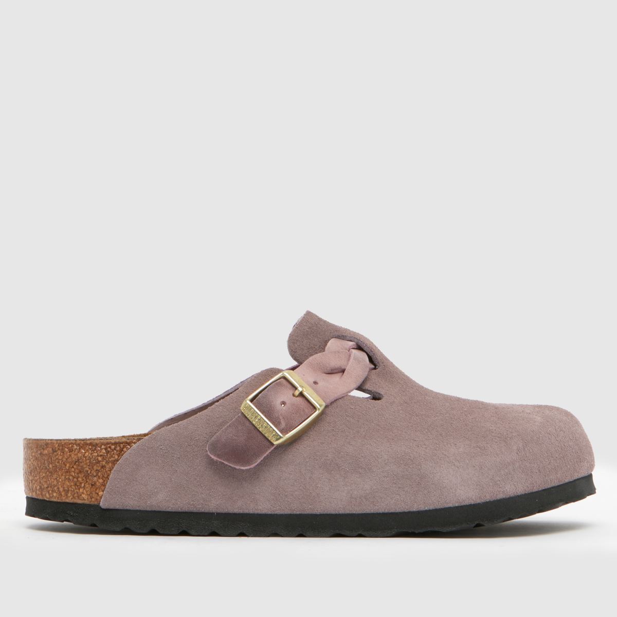 BIRKENSTOCK Boston Braided Clog Sandals in Purple