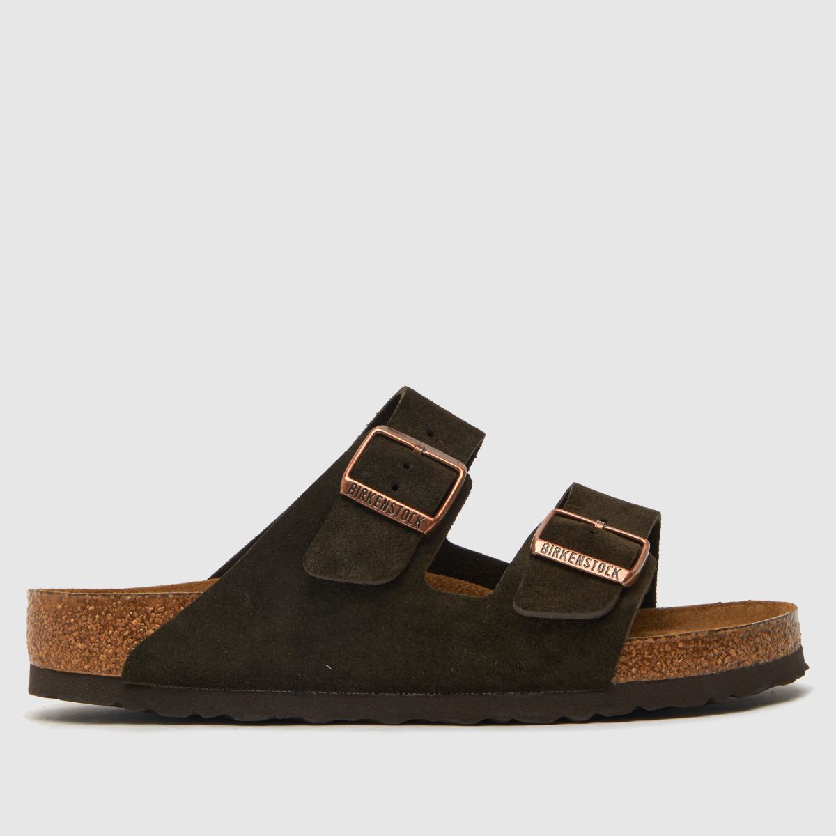 BIRKENSTOCK Arizona Sandals in Dark Brown BIRKENSTOCK Arizona Sandals in Dark Brown