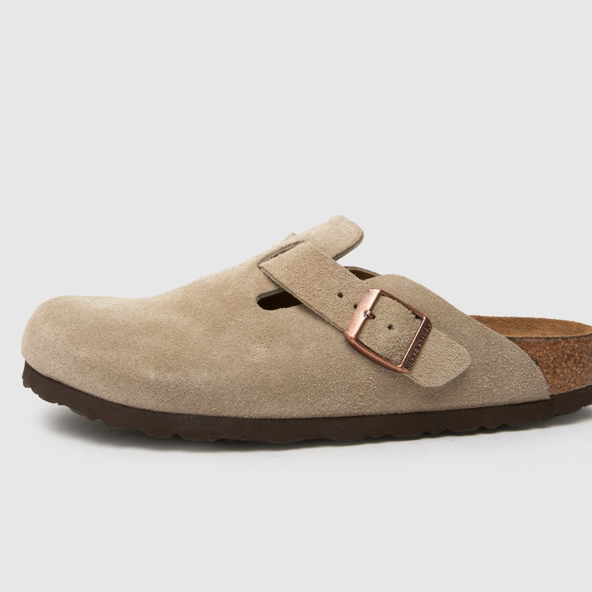 BIRKENSTOCK Boston Soft Footbed Clog in Taupe BIRKENSTOCK Boston Soft Footbed Clog 7
