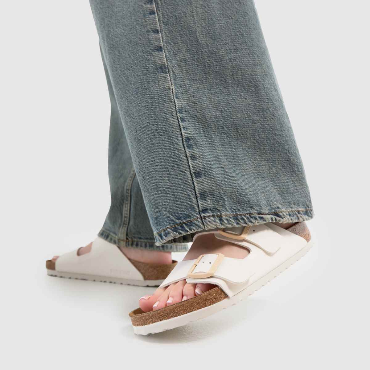 BIRKENSTOCK Arizona Sandals in White