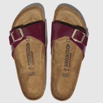 birkenstock burgundy madrid sandals birkenstock burgundy madrid sandals