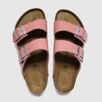 BIRKENSTOCK pink arizona patent sandals BIRKENSTOCK pink arizona patent sandals