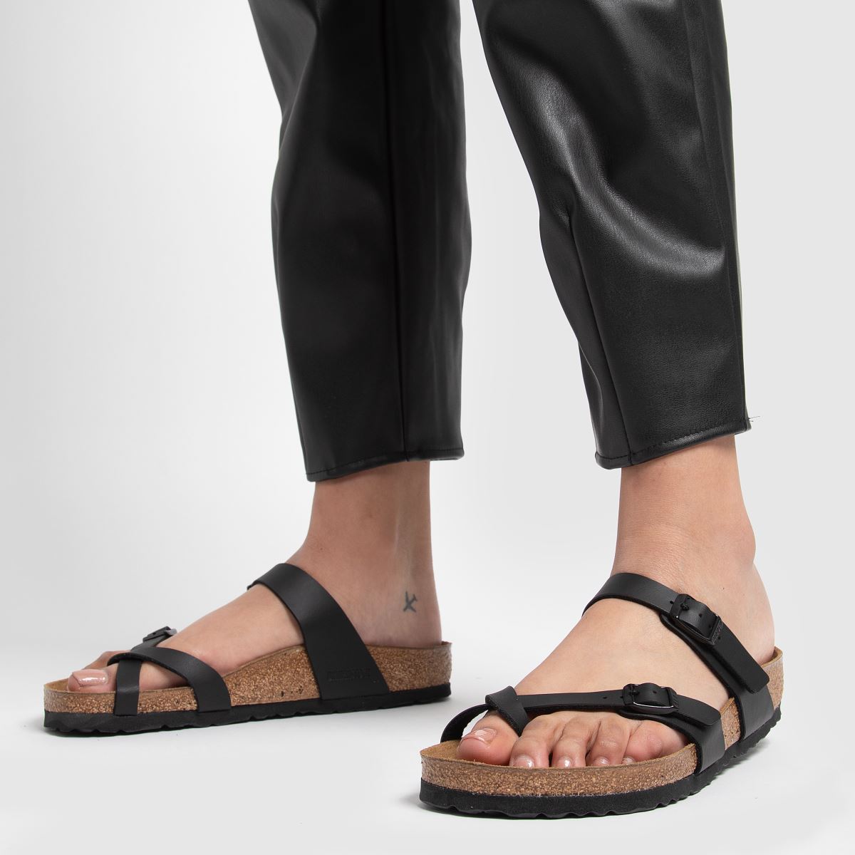 BIRKENSTOCK Mayari Narrow Fit Sandals in Black