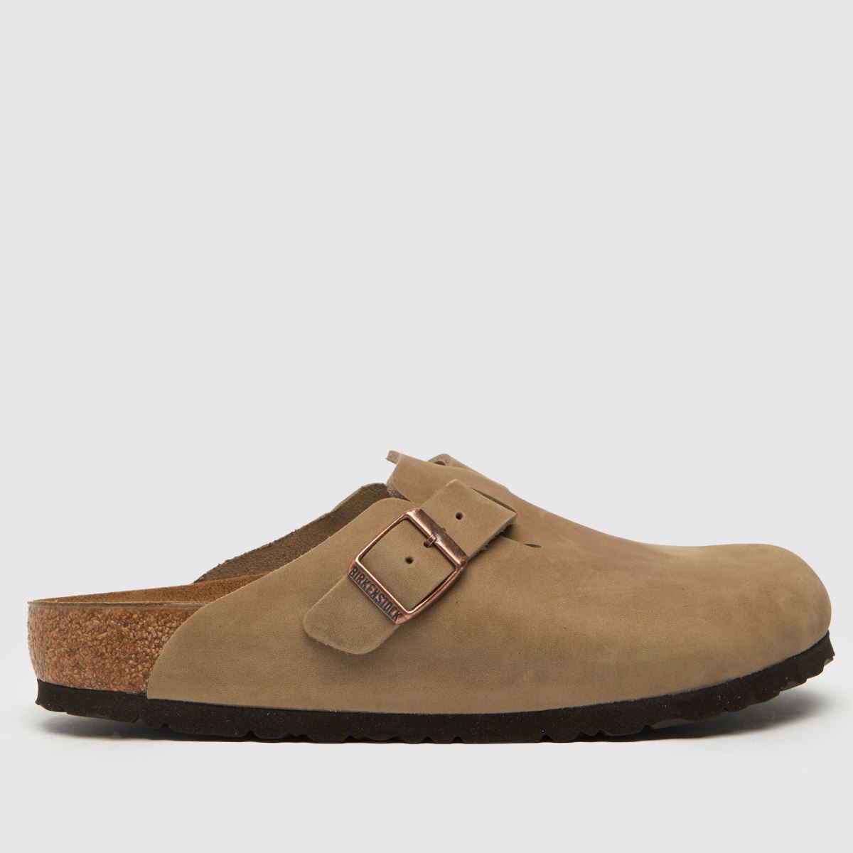 BIRKENSTOCK Boston Clog Sandals in Tobacco Brown