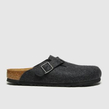 BIRKENSTOCK dark grey boston sandals BIRKENSTOCK dark grey boston sandals