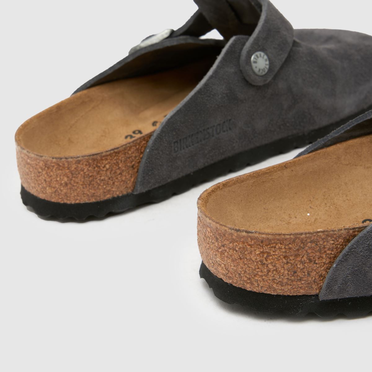 Damen BIRKENSTOCK Grau Boston Sandalen BIRKENSTOCK Boston 7