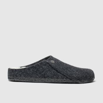 birkenstock black zermatt shearling slippers birkenstock black zermatt shearling slippers