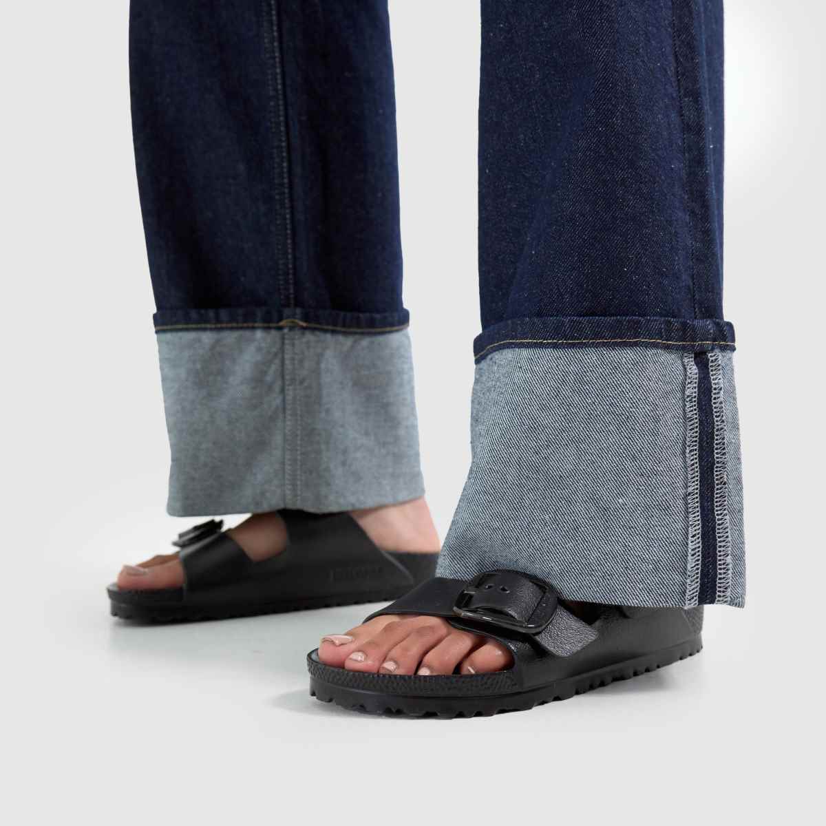 BIRKENSTOCK Arizona EVA Big Buckle Sandals in Black