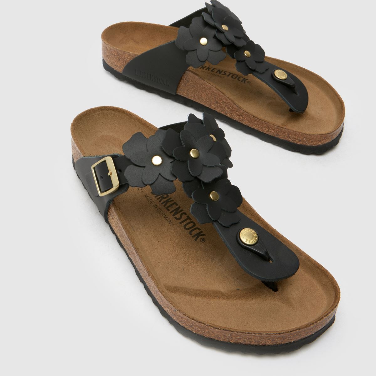 BIRKENSTOCK Gizeh Flowers in Black BIRKENSTOCK Gizeh Flowers 4