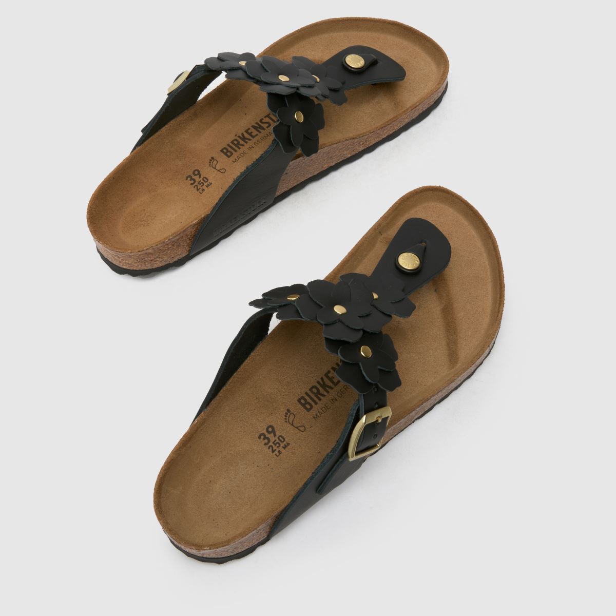 BIRKENSTOCK Gizeh Flowers in Black BIRKENSTOCK Gizeh Flowers 7