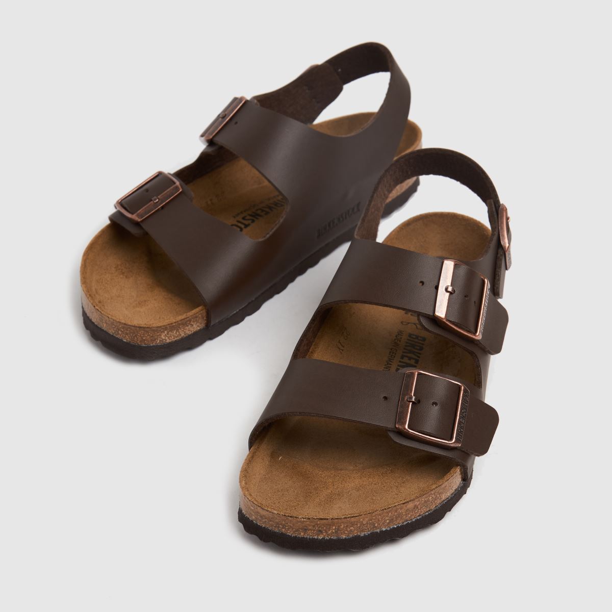 BIRKENSTOCK Milano Sandals in Brown