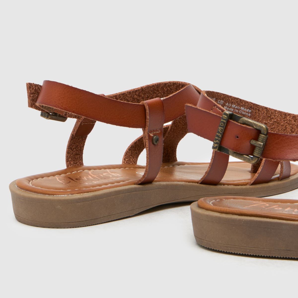Womens Tan Blowfish Malibu Devon Strappy Sandals | schuh