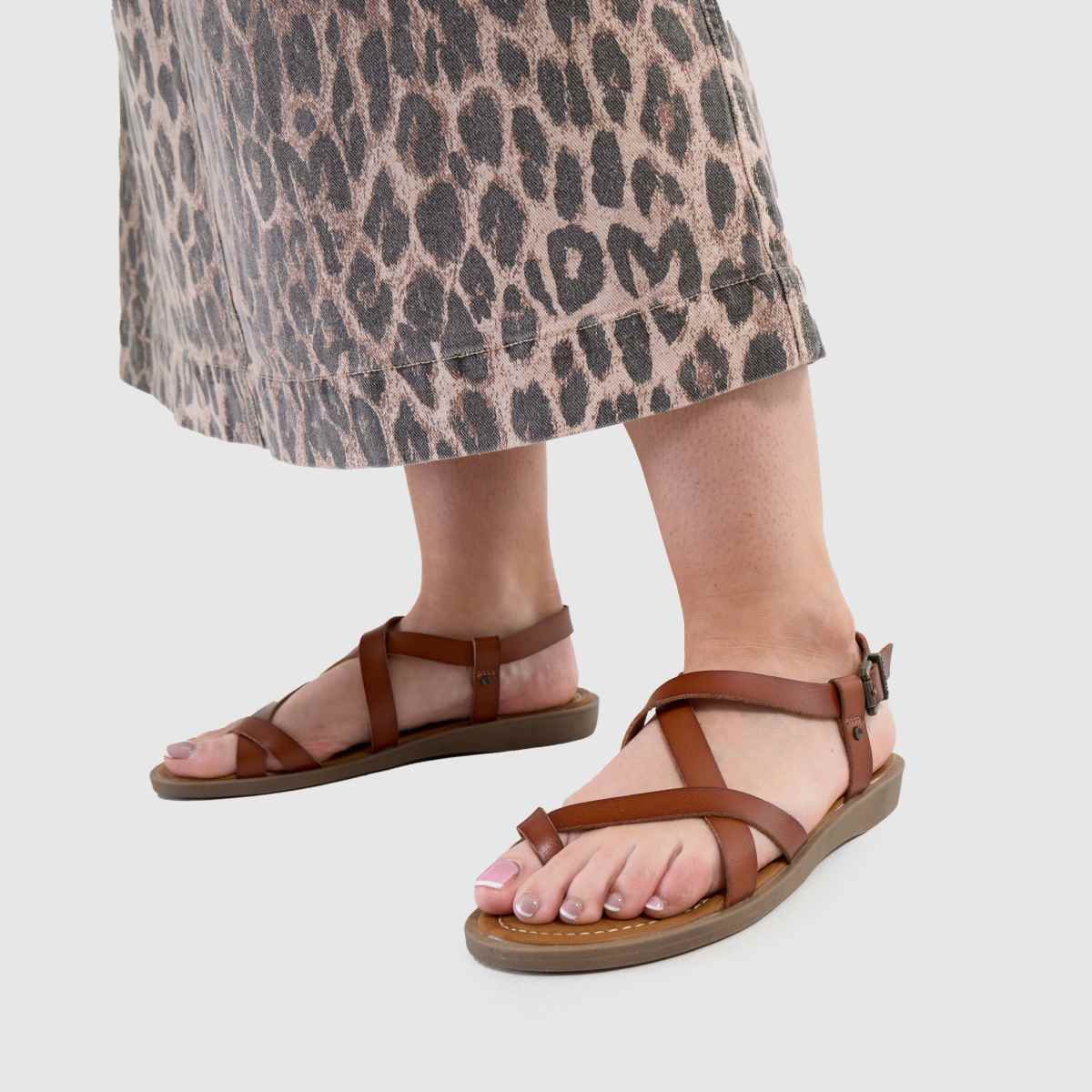 Womens Tan Blowfish Malibu Devon Strappy Sandals | schuh